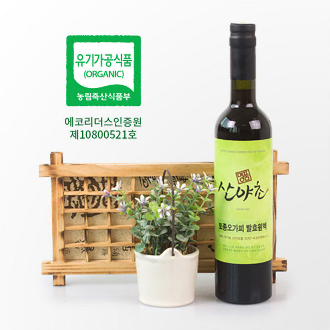 오가피 효소 발효액 유기농 이의영 산야초 효소 500ml, 1개