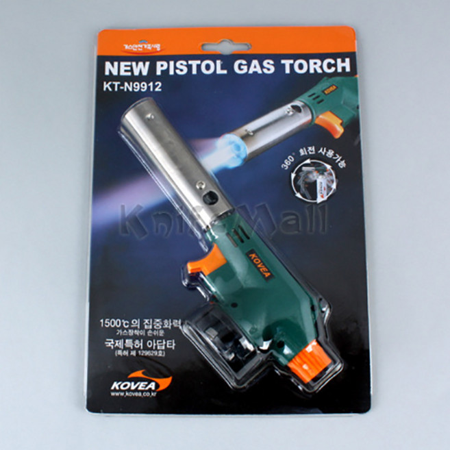 코베아 피스톨 가스토치 KT-N9912, 1개