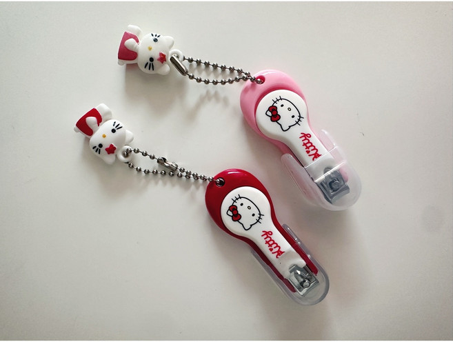 키티 손톱깎이, 1개, 핑크