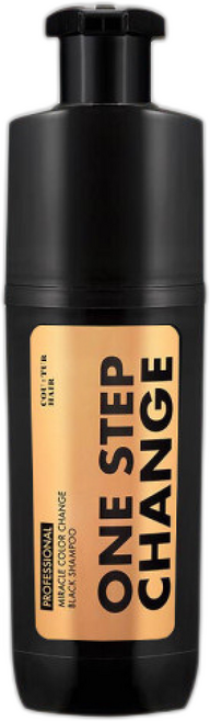 꾸띄르헤어 염색샴푸 시즌3 프로페셔널 미라클 컬러체인지 블랙샴푸 새치커버 시즌3 멋내기갈색, 미라클 블랙 샴푸 (멋내기갈색), 1개, 180ml