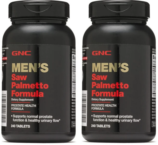 GNC 남성 쏘팔메토 포뮬라 240정 2병 Saw Palmetto Formula, 2개 - 쿠팡