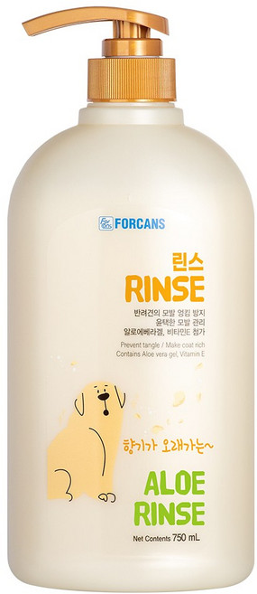 포켄스 알로에 강아지 린스 750ml, 1개