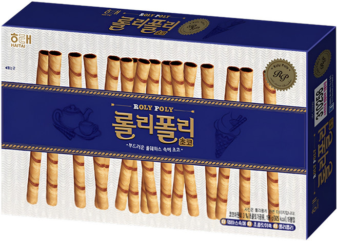 해태 롤리폴리 초코, 196g, 1개