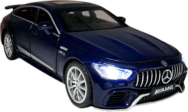 벤츠 AMG GT63 4도어 세단 1:32 다이캐스트, 1개, 네이비