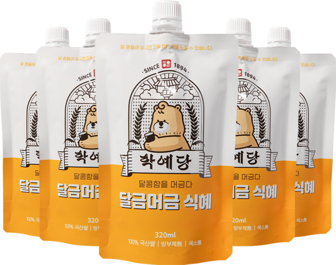 학예당 식혜 100% 국내산, 20개, 320ml