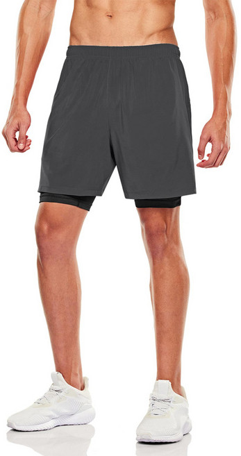 테슬라 남자 러닝쇼츠 투인원 이너포켓 메쉬 반바지 운동복