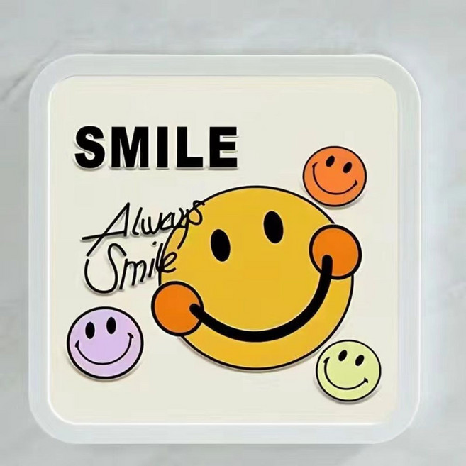 나나봉봉 더슬림 공간절약 접이식 무타공 수납장 화장실 옷 보관함, 올웨이즈스마일, 1개