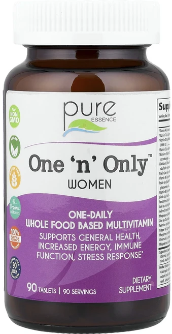 퓨어에센스 원앤온리 우먼스 90정, 6병 - 쿠팡