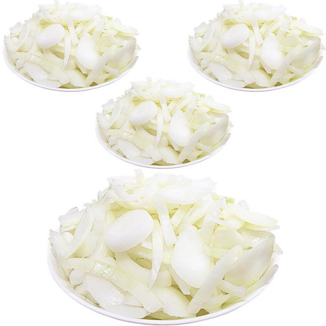 냉동 양파 슬라이스 양파채, 4개, 1kg