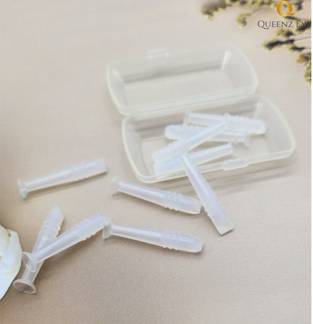 퀸즈아이 고급형 렌즈흡입봉 투명렌즈흡입봉, 10개, 투명