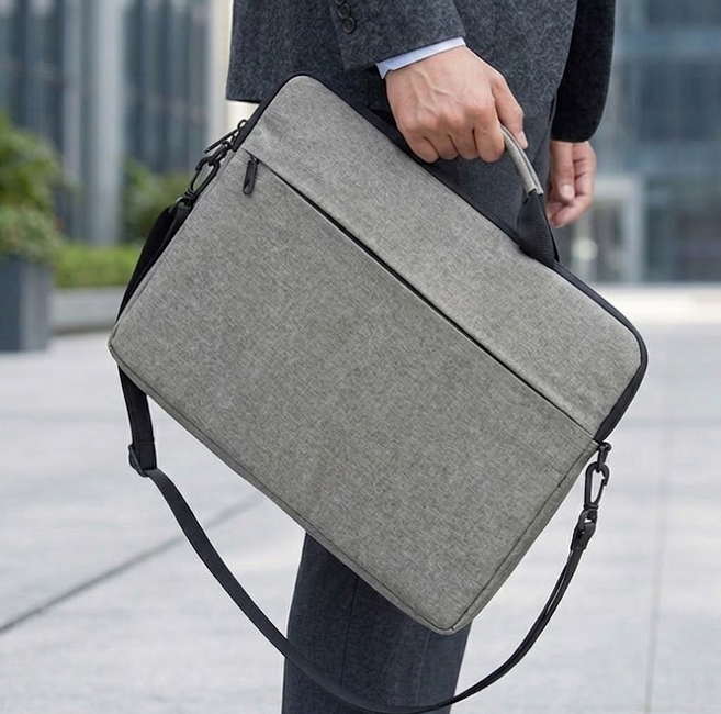 아르티오 튼튼한 초슬림 노트북가방, 1개, 그레이
