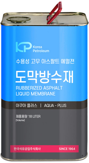 아쿠아플러스 수성고무아스팔트방수재 욕실 욕실 화장실 방수재, 1개