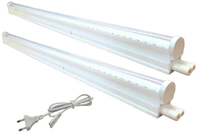 농사친구 LED 식물등 바 백색 전구색 에이온라이팅 식물 성장 생장 조명 등, 식물등바 2세트, 1개