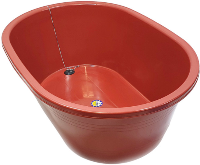 실속형 반신욕조 4종, 1개, RED