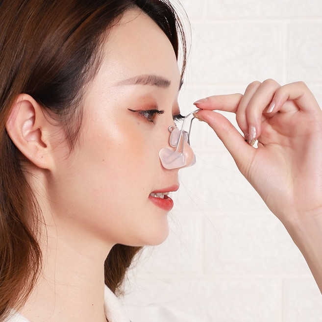 1+1 코높이 교정기 콧대 콧볼축소 코집게, 1세트