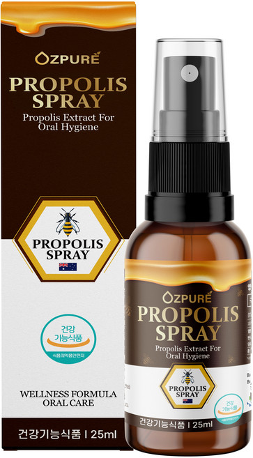 오즈퓨어 호주 프로폴리스 스프레이, 1개, 25ml