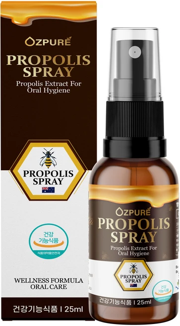 오즈퓨어 호주 프로폴리스 스프레이, 1개, 25ml - 쿠팡