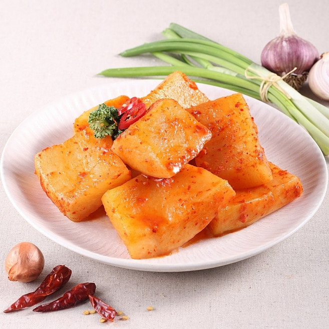 국산 100% 전라도 섞박지 맛있는 무 석박지김치 무우김치석박지, 2kg, 1개