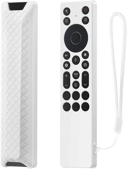 호환 TCL RC923A/RC813A 원격 제어 보호 케이스 미끄럼 방지 방수 RC 커버 방수 텔레비전 RC 쉘 TV 용품 도, 01 White, 01 CHINA