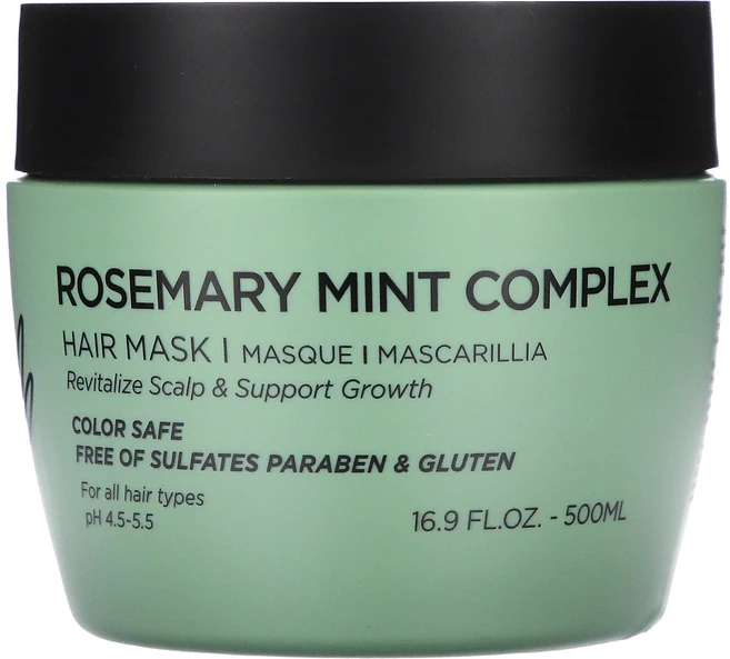 몸관리하세요 겨울입니다 Luseta Beauty 로즈메리 민트 복합체 헤어 마스크 모든 모발용 500ml(16.9fl oz) 특별관리진행, LusetaBeauty로즈메리민트복합체헤어마스크모든모발 - 쿠팡