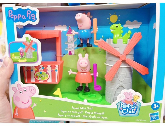 Hasbro 孩之寶 Peppa Pig 小豬佩奇 Peppa's Mini Golf 迷你高爾夫遊戲組, 1個