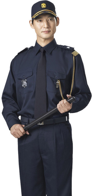 추동 경비복 KSK-25 남성 진곤색 상의 하의 별매 경비 가을 겨울 근무복 회사 잠바 자켓 남성 방한복 일육, 02-KSK-25(동)-L, 경비복-상의-진곤색, 1개