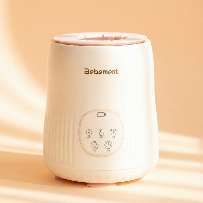 베베먼트 버블제로 분유 쉐이커 보틀워머기능 휴대용 분유 제조기 포트, BBMS01