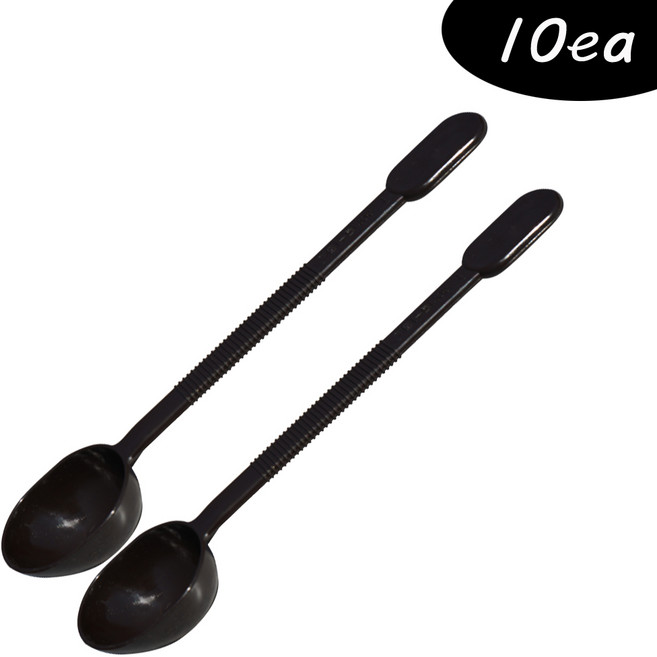 커피 파우더 롱 계량스푼 10g, 10개