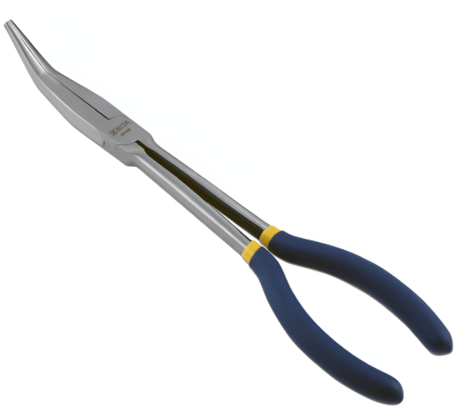 XEDA 롱타입 45도꺽임 롱노즈 플라이어 SP-828(275mm) 프라이어 공구, XEDA 롱노즈(롱)플라이어SP828