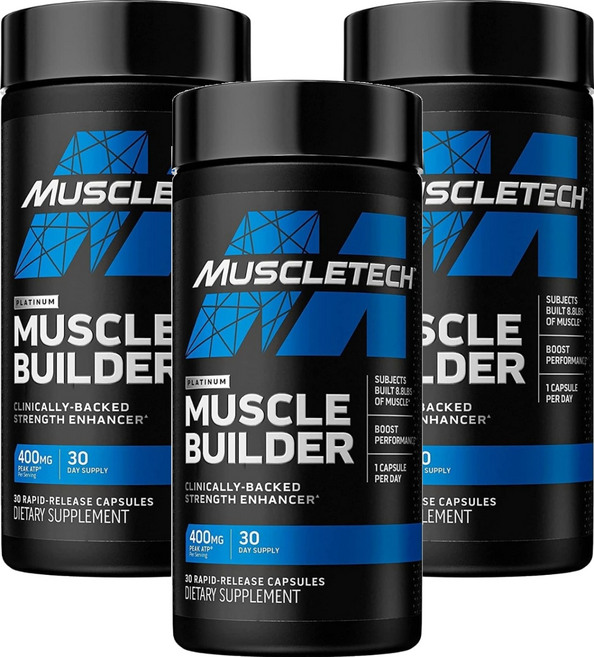 Muscletech Health 增肌PEAK ATP膠囊, 30顆, 3罐