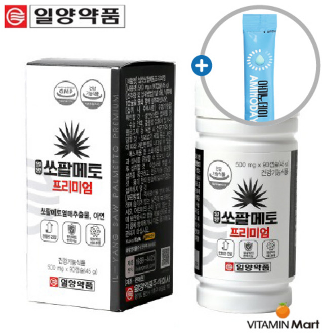 일양약품 프리미엄 쏘팔메토 전립선건강 90캡슐 3개월분, 1개, 90정