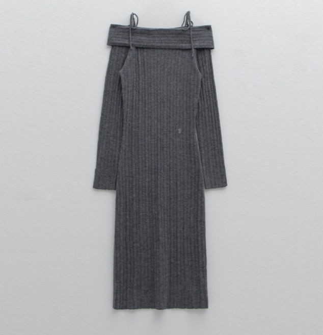 아틀리에나인 여성용 달리아 니트 롱 원피스 OP-6223