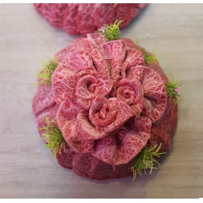 조은한우 1++ 한우케이크 소고기 생일선물 투뿔한우선물세트 한우케이크 800g (3~4인분), 1박스