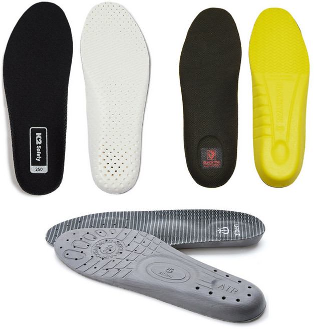 K2 깔창 워킷 블랙야크 고탄성 PU 인솔 운동화 등산 안전화