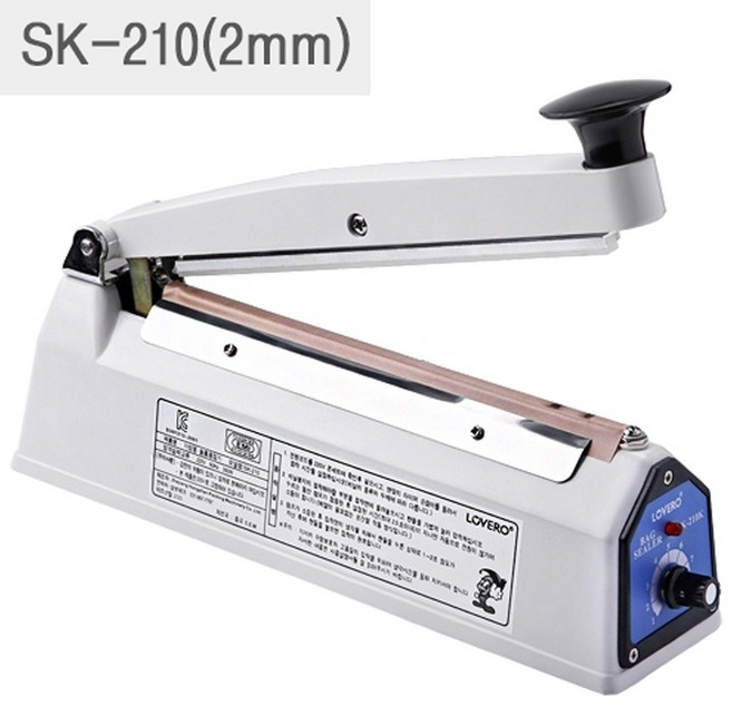 비닐접착기(SK-210), 화이트, 1개