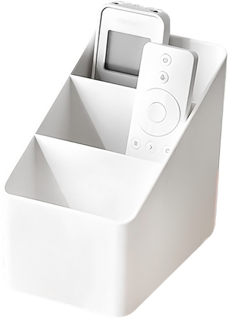 제이와이홀딩스 리모컨 화장품 정리함 데스크 다용도 수납함, 소형, 1개