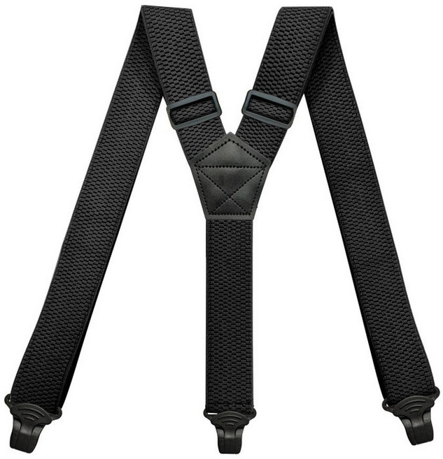 스포츠 멜빵 클립 벨트 아웃도어 서스펜더 스키 블랙 남성, 블랙 × 블랙, 기본 패션의류/잡화 사이즈