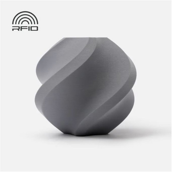 [뱀부] PLA Matte (리필형) 필라멘트 3D프린터용 Bambu Lab filament, 애쉬 그레이