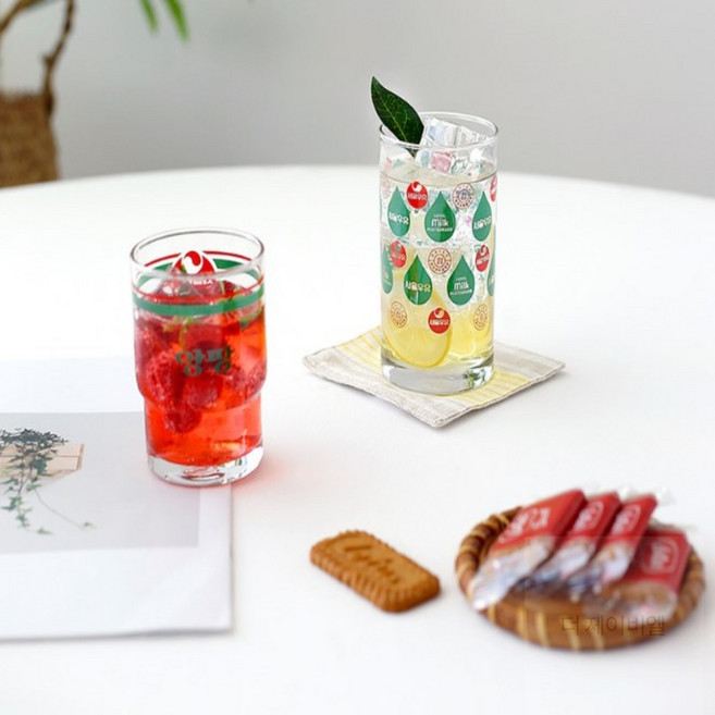 레트로 컵 모음 가정용, 서울우유 머그 경성가공 치즈 370ml, 1개, 경성가공치즈