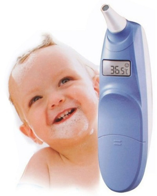 MS테크비전 애니템 귓속형 앤 이마형 듀오 체온계, 1개