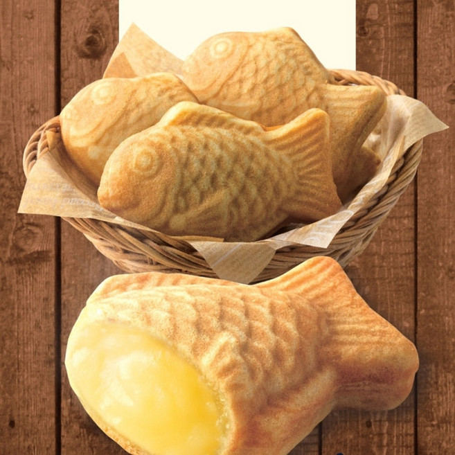오동통 크림듬뿍 천하장사 슈크림 붕어빵 8개입, 단팥 붕어빵  10개입, 480g, 1개