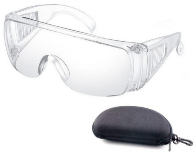 [케이스증정] 엘리야 워터밤 눈보호 투명고글 워터축제 흠뻑쇼 물놀이 축제 논슬림 미끄럼방지 수영 ATV 서바이벌 보안경 페스티벌 고글, 투명고글1+케이스1, 1개
