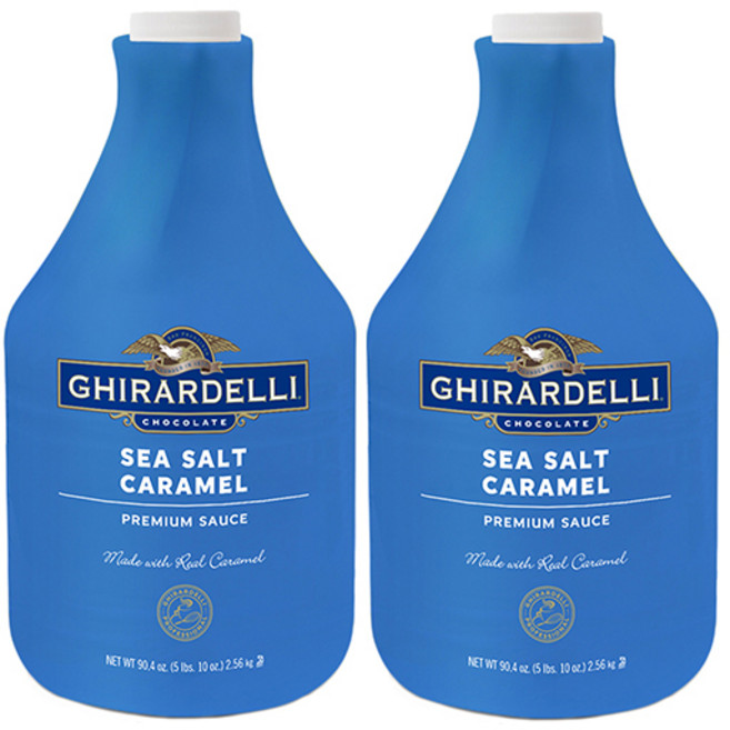 기라델리 씨솔트 카라멜 소스 2.56kg 2개세트, 2.47kg, 2개