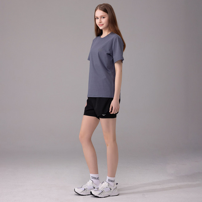 에버라스트 기능성 여성 반팔티 + 러닝쇼츠