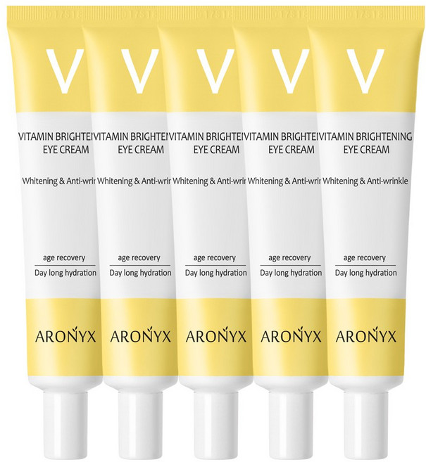 아로닉스 비타민 브라이트닝 아이크림, 5개, 40ml