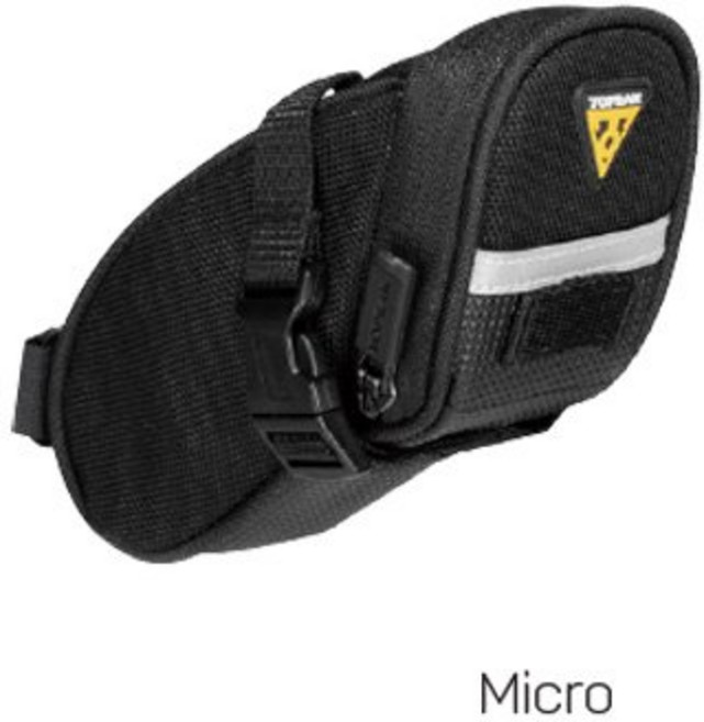 토픽 TOPEAK 안장가방 AERO WEDGE PACK MICRO 에어로 웻지 팩 자전거가방, 1개