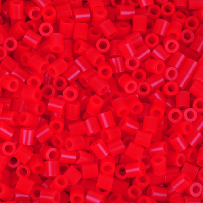 컬러비즈 펄러비즈 리필 5mm/50g 부자재 패키지 완벽구성, [선택1]컬러비즈_35-형광다홍/5mm_50g