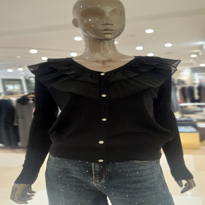 [AK분당점][제시뉴욕]알렉시스앤 레이스프릴 브이넥니트 BGM1OKPO5130