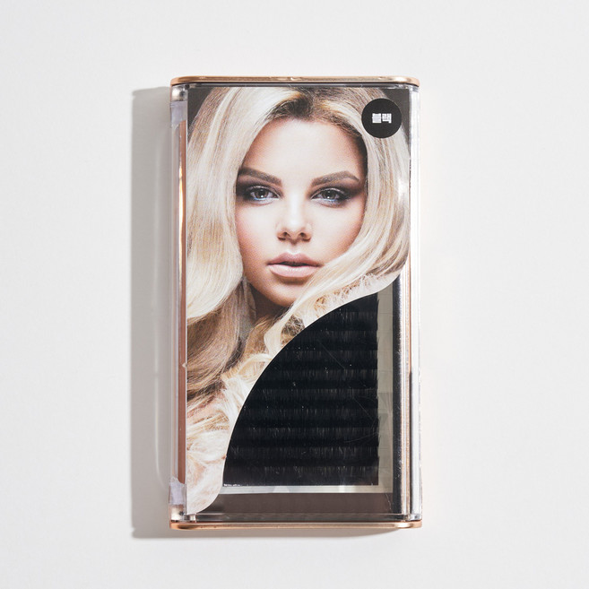 보보꾸 SILK SMOOTH 아이래쉬 속눈썹 원사 B컬 0.10 11mm 16줄 1세트, 1개