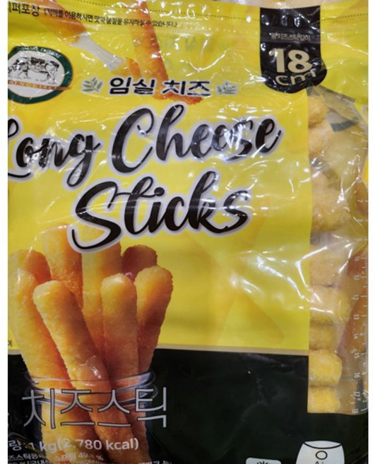 코스트코 임실 롱 치즈스틱 1kg 간식 안주 간편조리